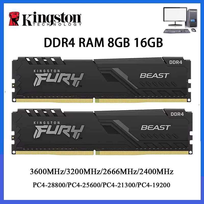 Khadas Vim4 8Gb - ذاكرة DDR4 كينجستون بيست بتردد 3200