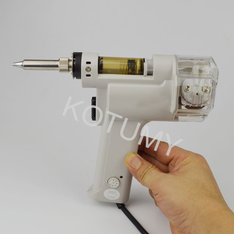 مضخة شفط لحام كهربائية محمولة  - مراجعة Desoldering Gun Vacuum Electric وسعره